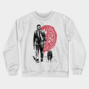 Lone Hitman and Cub Crewneck Sweatshirt